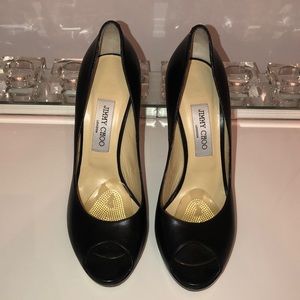 Jimmy Choo Peep Toe Heels